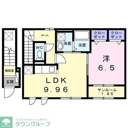 ソレイユメゾンの物件間取画像